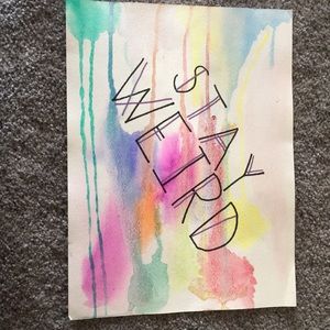 Water Color Sign